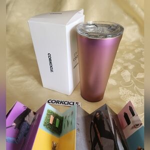 Corkcicle Classic Tumbler 16oz Pink Nebula NWT